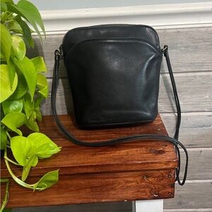 Coach Black Leather Crossbody Bag 4028